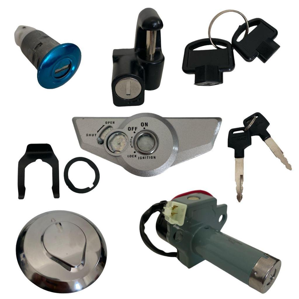 Kit Chave Ignição Cg 150 Titan 2004 2005 2006 2007 2008 C/Bloqueador