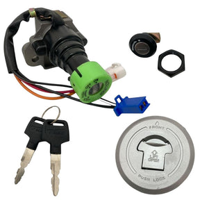 Conjunto De Trava Kit Ignição Dafra Apache 150 2010 Até 2015