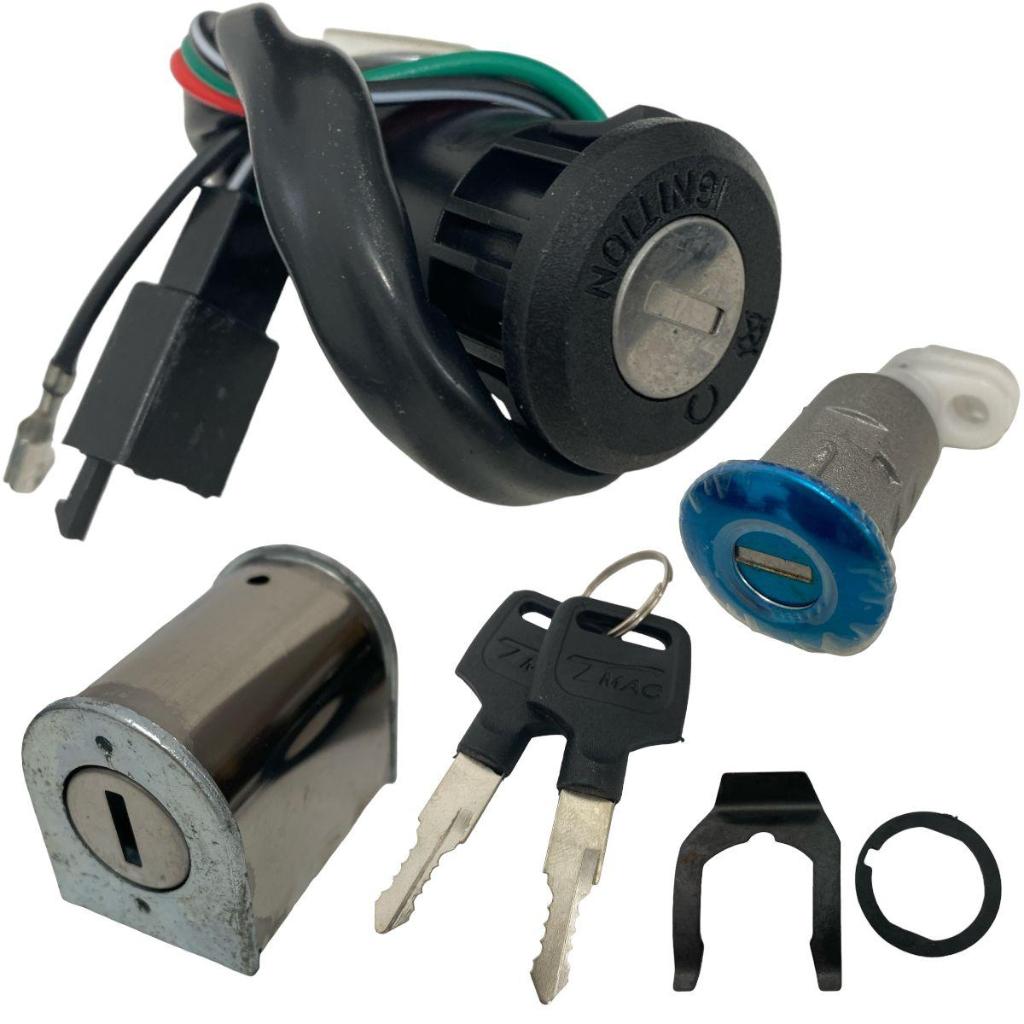 Kit Ignição Conjunto Travas Honda Pop 110i 2016 A 2020