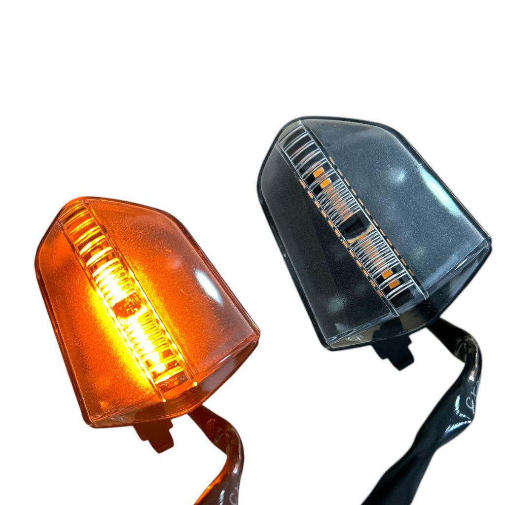 2x Pares Pisca De Led Lente Cristal Honda Pop 110i 2016 Até 2024
