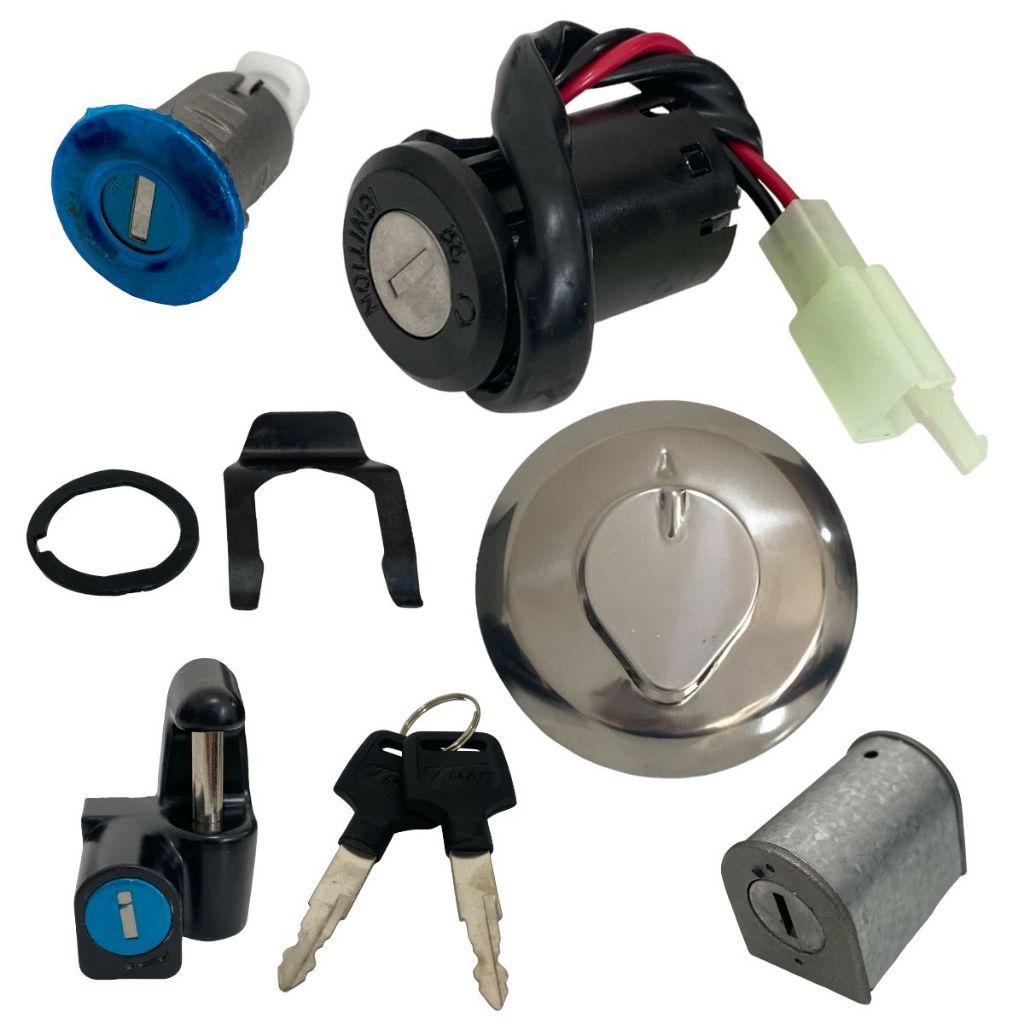 Kit Chave Ignição Honda Cg Titan 125 Ks/Es/Kse  Cg 125 Cargo Ano 2002 Até 2008 Mod Original