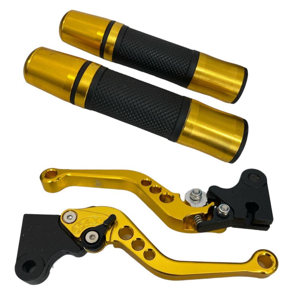 Manete Esportivo Manopla Titan 125 150 160 Freio Á Lona