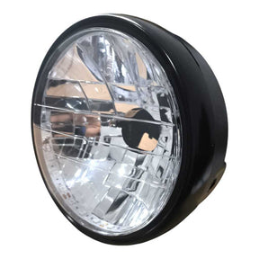 Farol Completo Com Led Azul Titan Ks/Es/Fan 125 2000 Até 2012 Titan 150 Ks/Es/Esd Fan 150 Até 2008