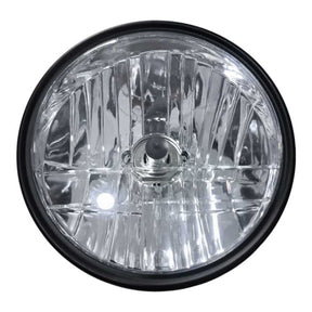 Farol Completo Cg Titan 150 Fan 150 2000 Até 2008 Aro Fosco Com Lâmpada