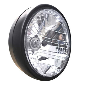 Farol Completo Cg Titan 150 Fan 150 2000 Até 2008 Aro Fosco Com Lâmpada