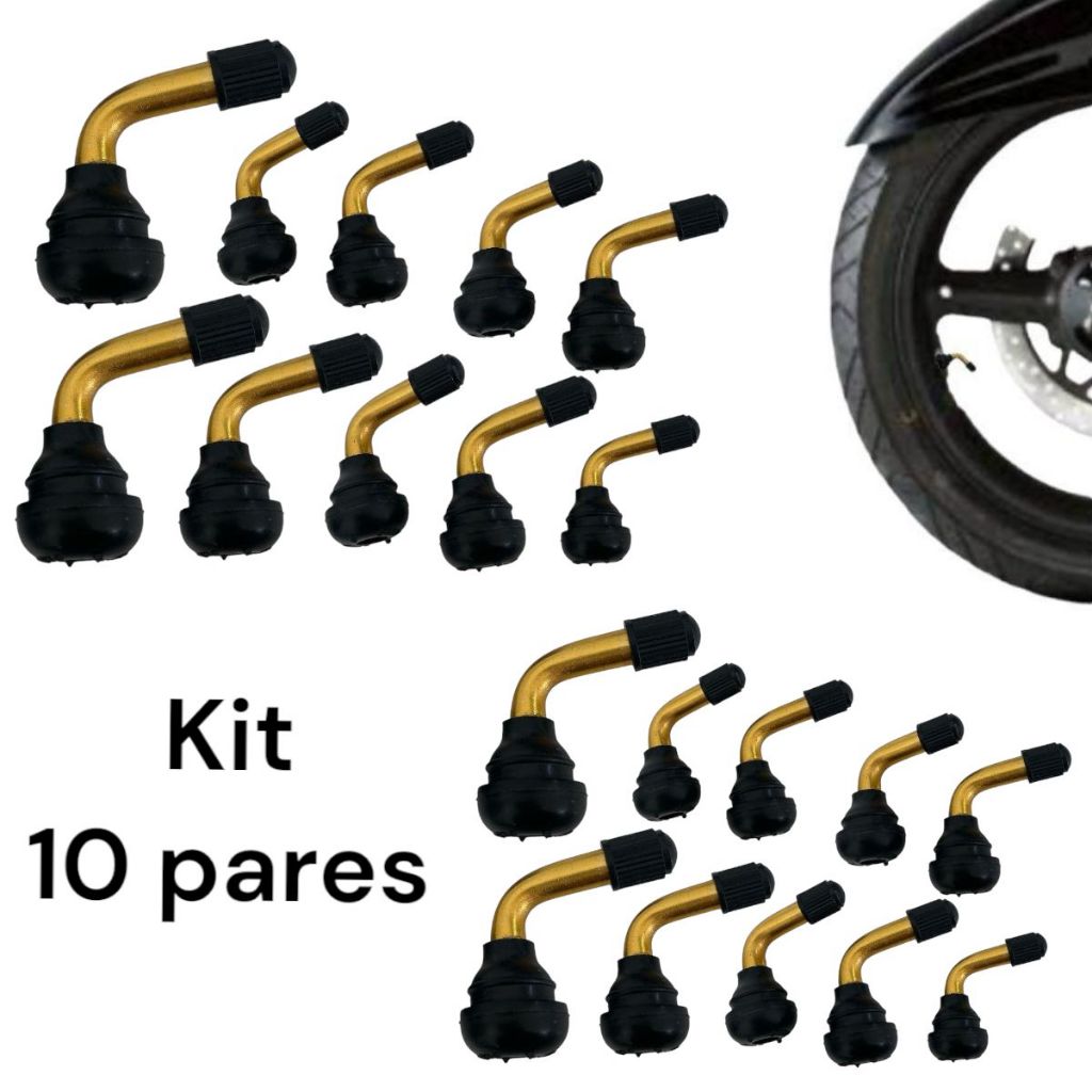 10x Pares Bico De Roda Universal Modelo Scooter Titan 160 Burgman Lead