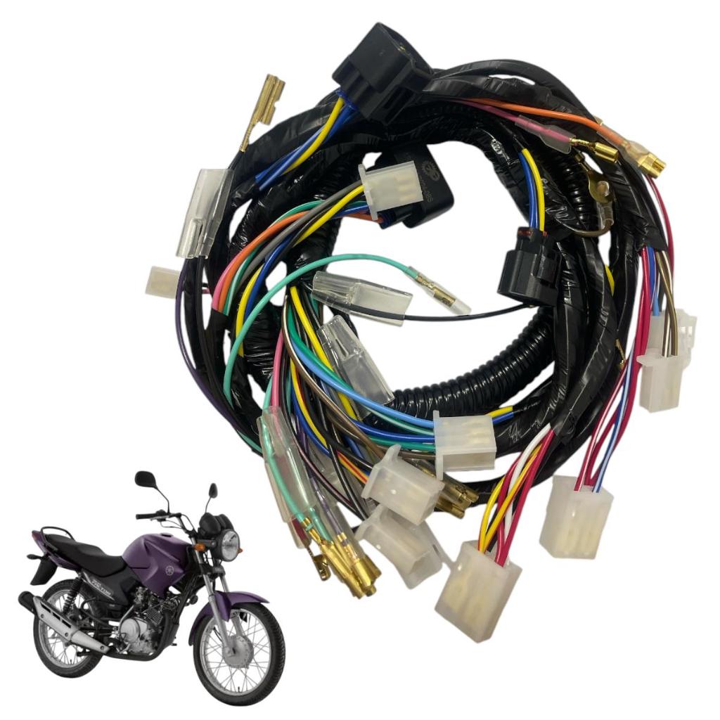 Chicote Fiação Principal Ybr Factor 125 E/ed 2009 A 2010 Yamaha