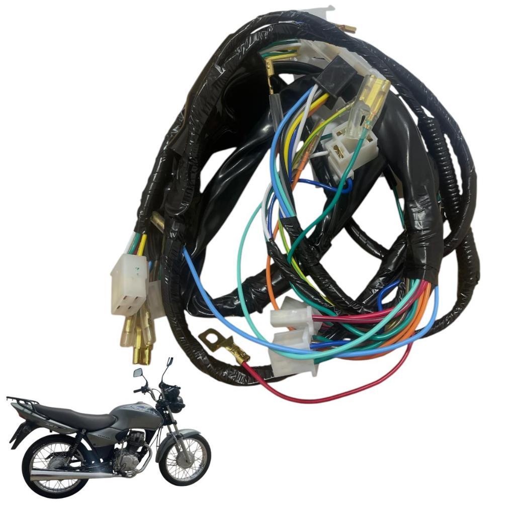 Chicote Fiação Principal Honda Cg 125 Titan Ks 2002 2003 Até 2004