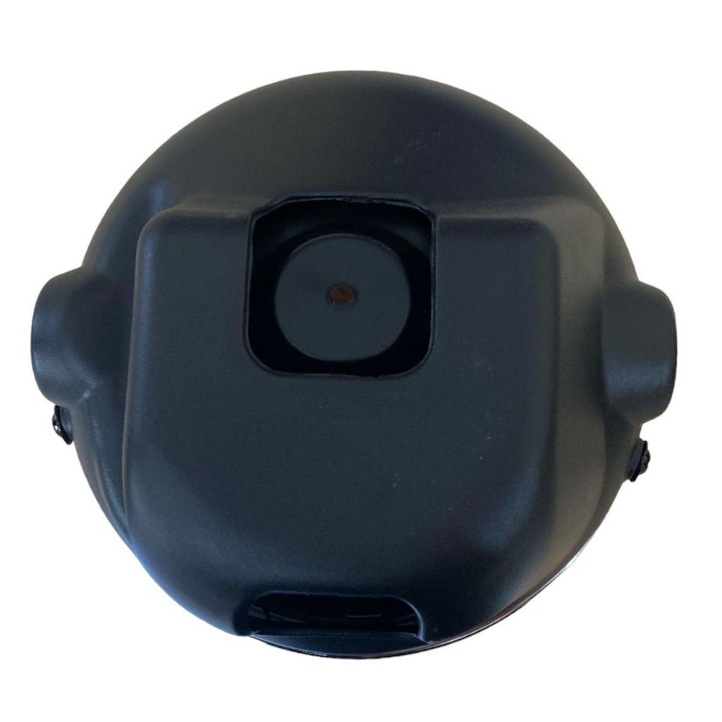 Farol Completo Yamaha Ybr 125 Factor K/E/ED 2009 2010 Até 2019 Aro Preto