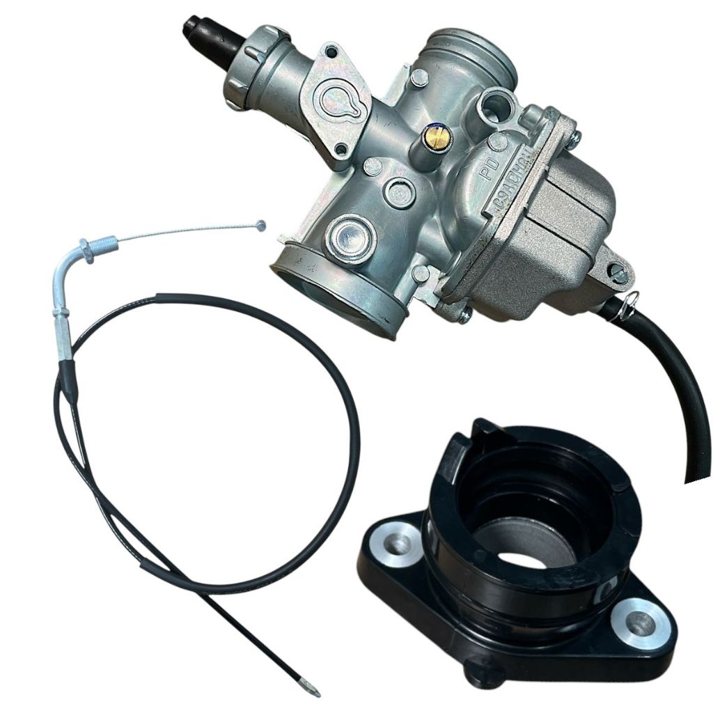 1 kit Carburador Cg 150 Titan 04 A 08 + Coletor E Cabo Acelerador