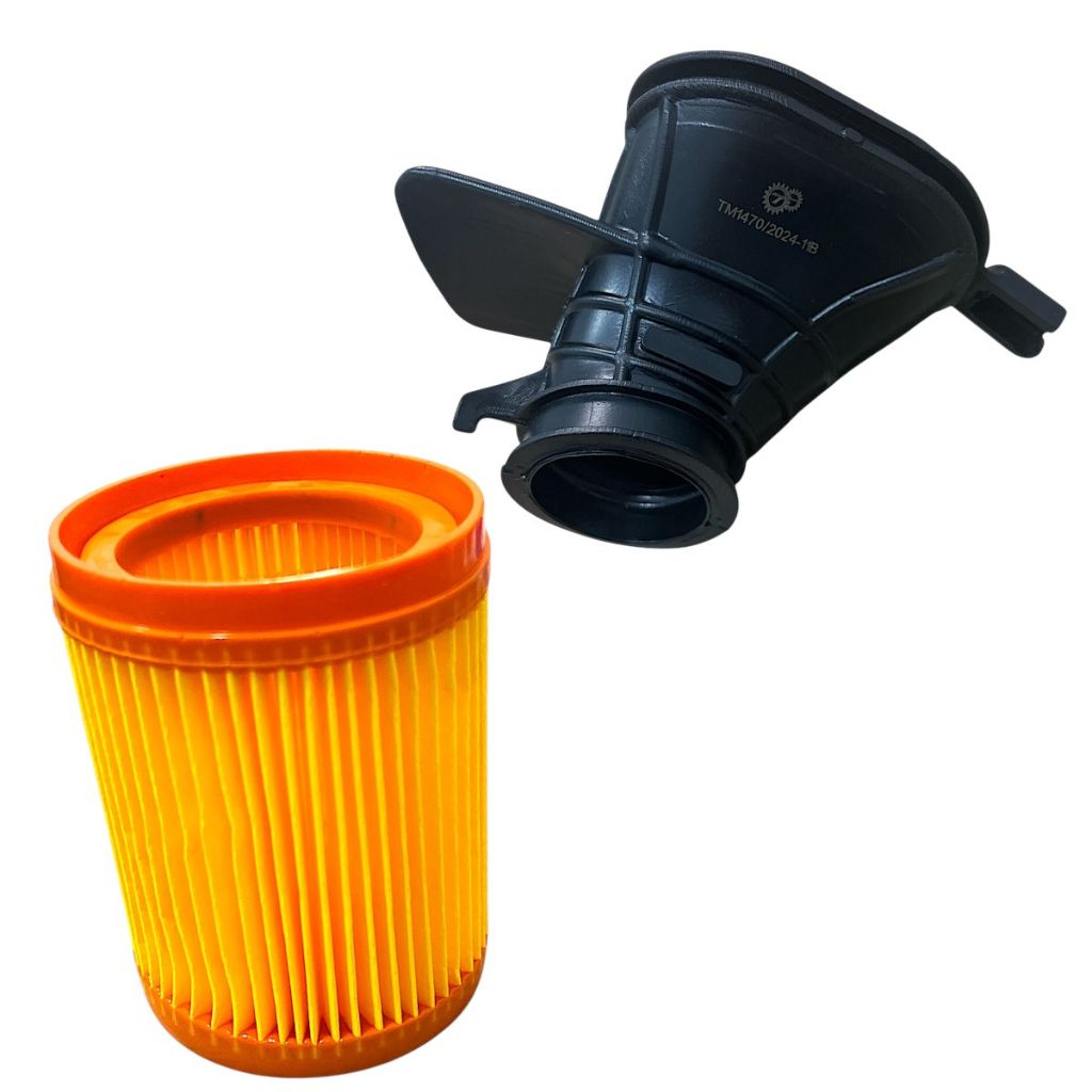 1x Kit Filtro De Ar + Condutor De Ar Honda Cg 150 Titan 2004 2005 Até 2008