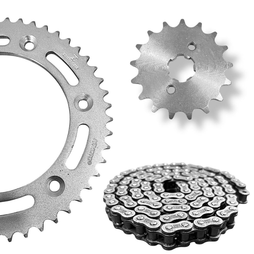 1 Kit Transmissão Relação Aço-1045 Nxr 150 Bros 2006 Até 2015 428H-128L