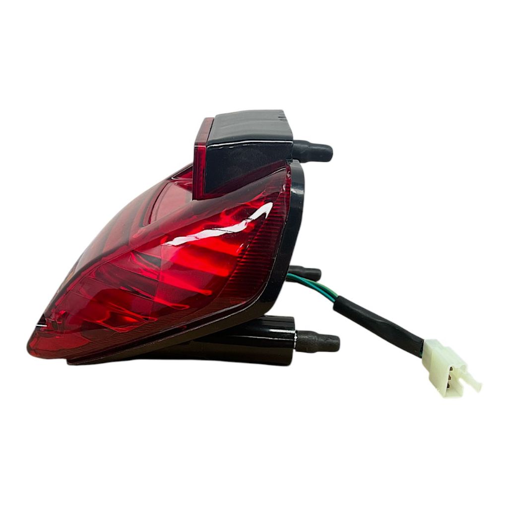1x Lanterna Traseira Cbx 250 Twister 06 Até 08 Vermelha Com Chicote