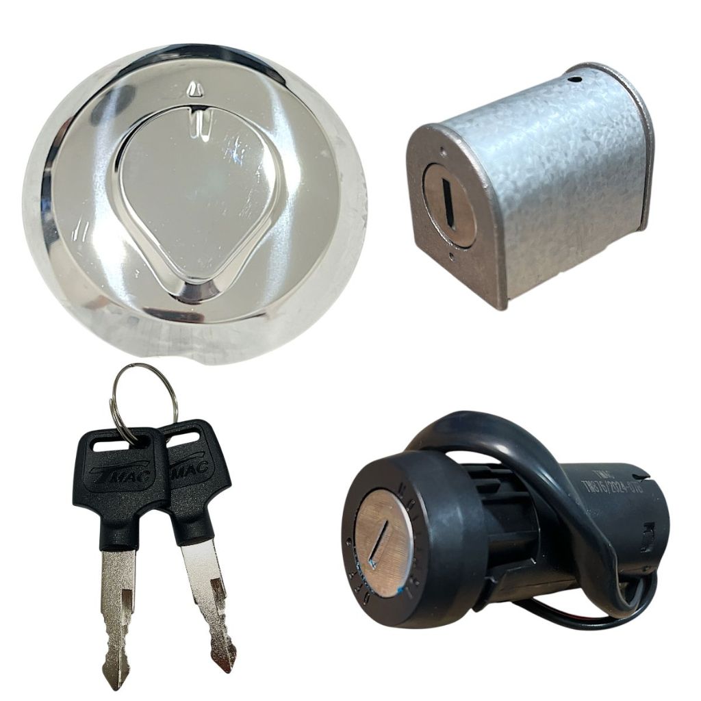 1 Kit De Travas P/Moto Honda Cg 125 Fan 2009 Até 2013 Modelo Original