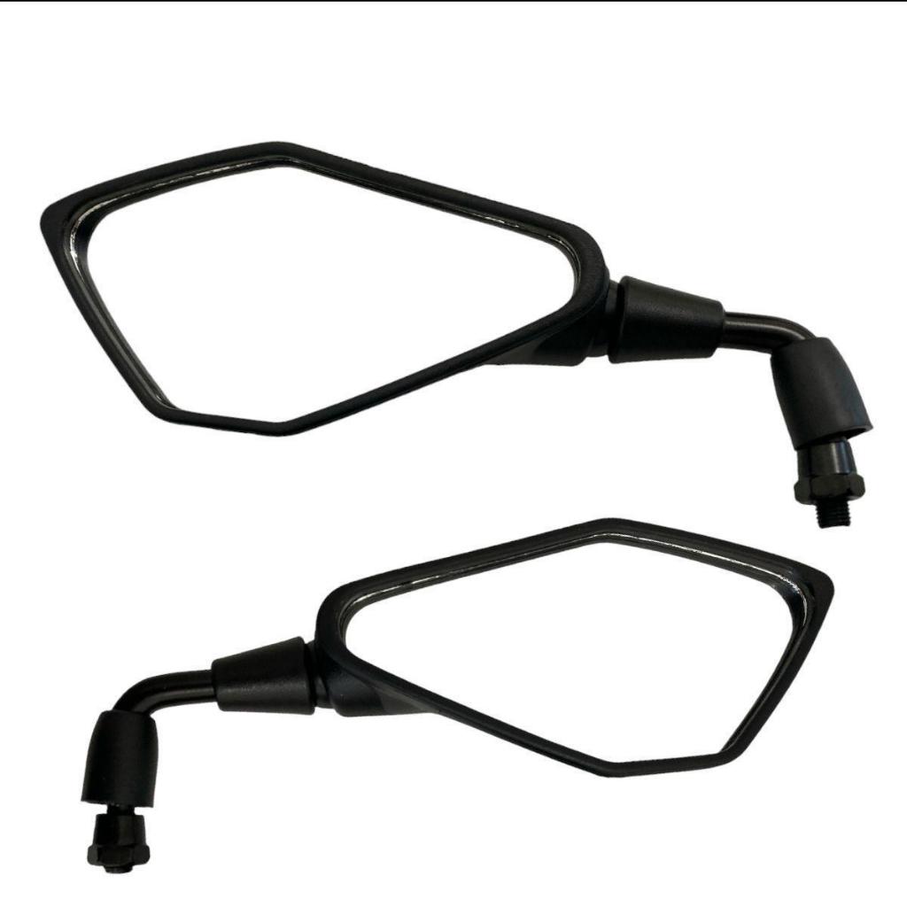 1 Par De Retrovisor Modelo Kawasaki Z400 Rosca Yamaha/Honda 10mm
