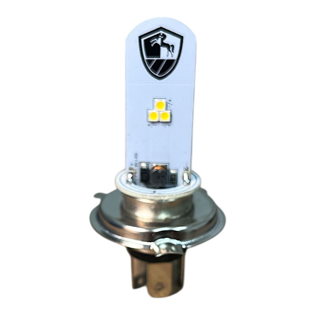 Lampada De Led Encaixe H4 6500K Super Branca Modelo Universal