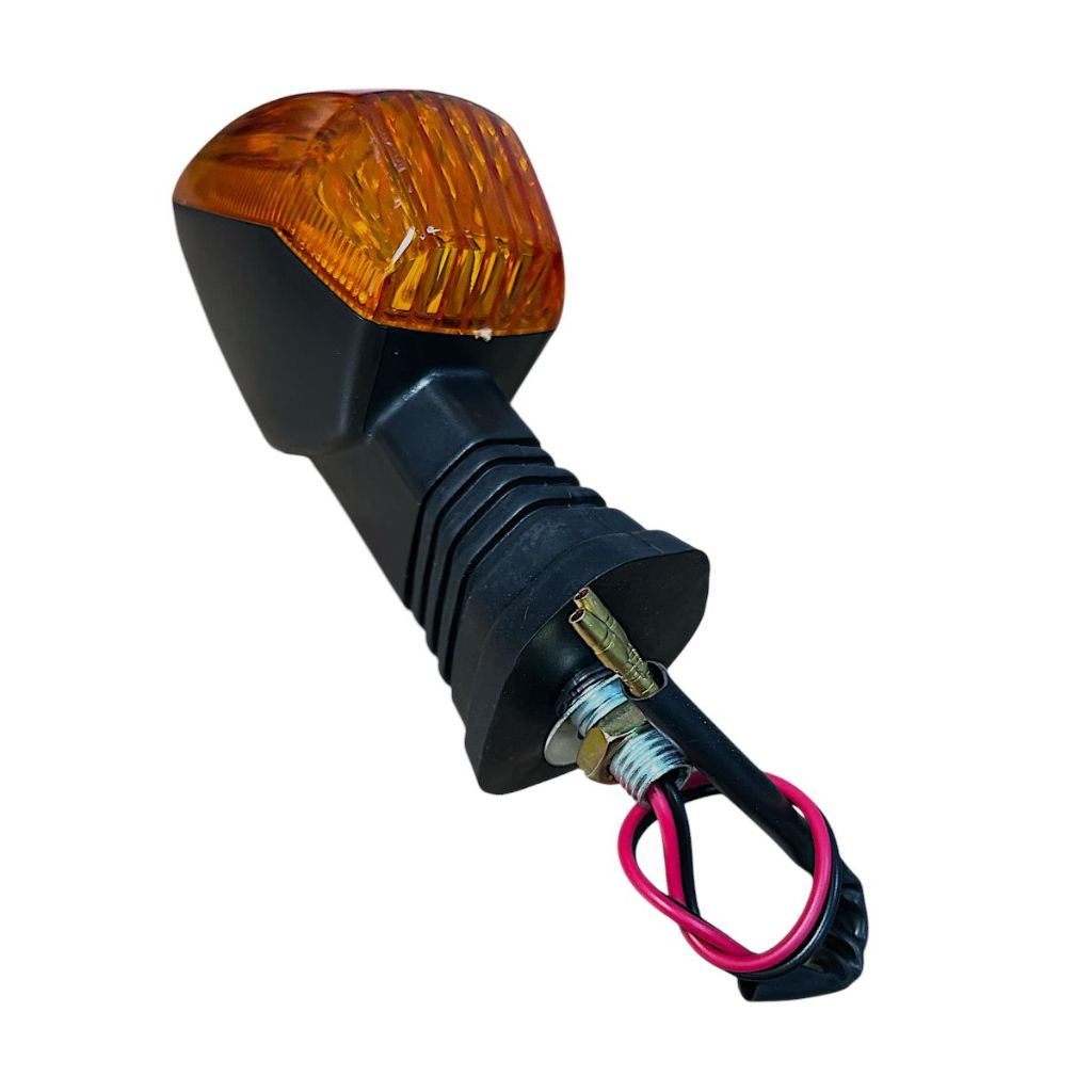 Kit Com 2 Pisca P/Moto An 125 Yes Ambar Com Chicote Mod Original