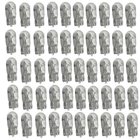 50 Unidades De Lampadas Cristal Pingo P/ Painel T10 12V 3W