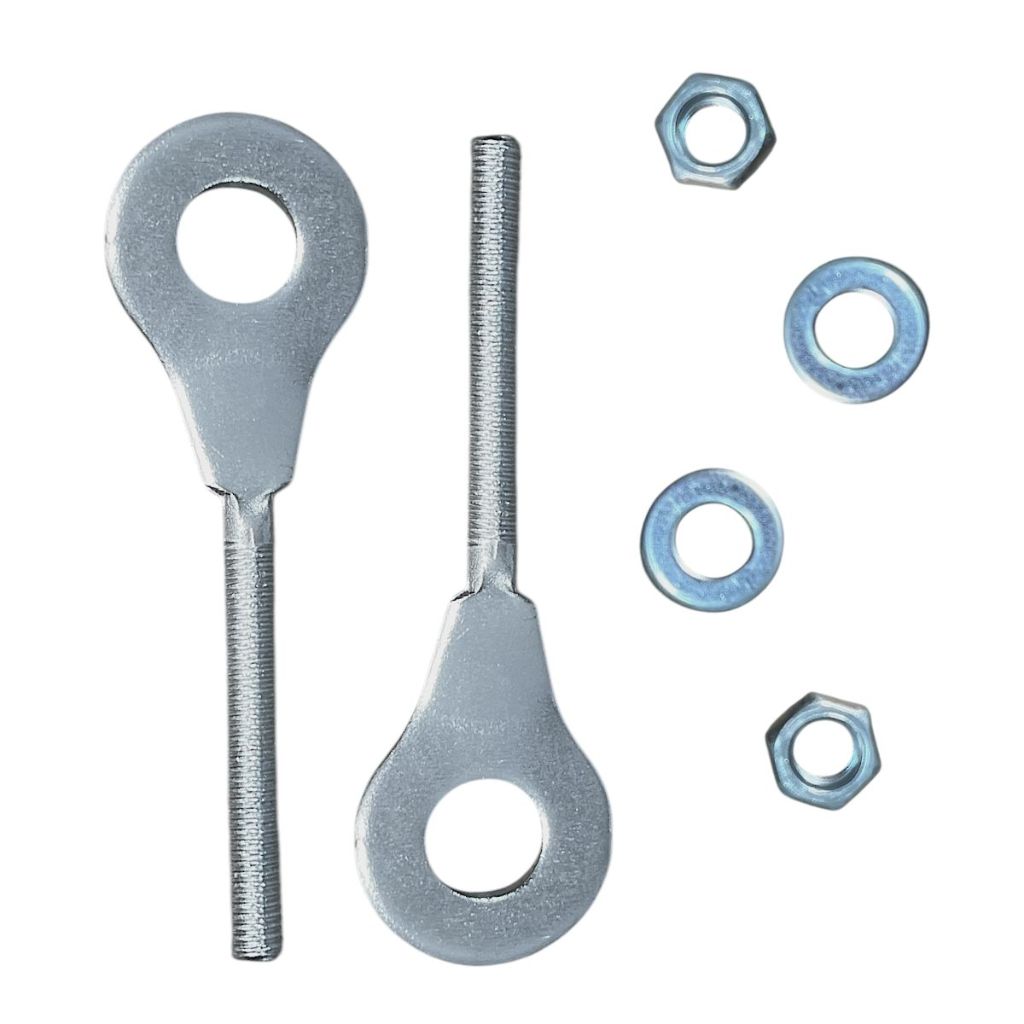 Par De Esticador De Corrente Para Moto Honda Pop 100/110i Com Porca