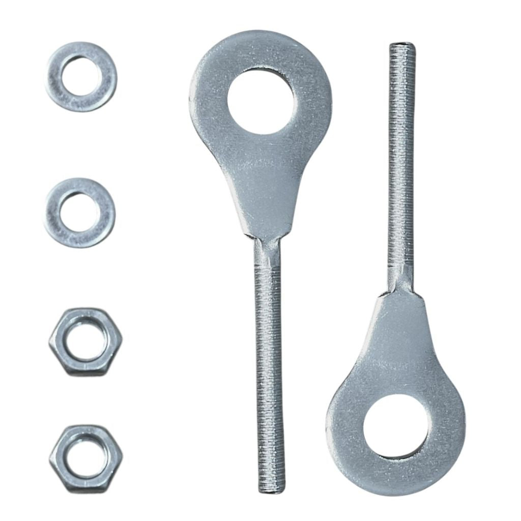 Par De Esticador De Corrente Para Moto Honda Pop 100/110i Com Porca