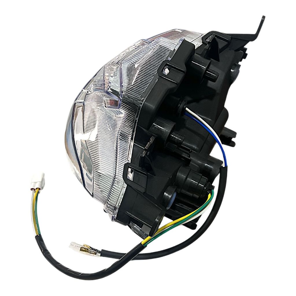 Farol Optico Completo Yamaha Ys 250 Fazer 2018 Endiante Com Lampada Em Led