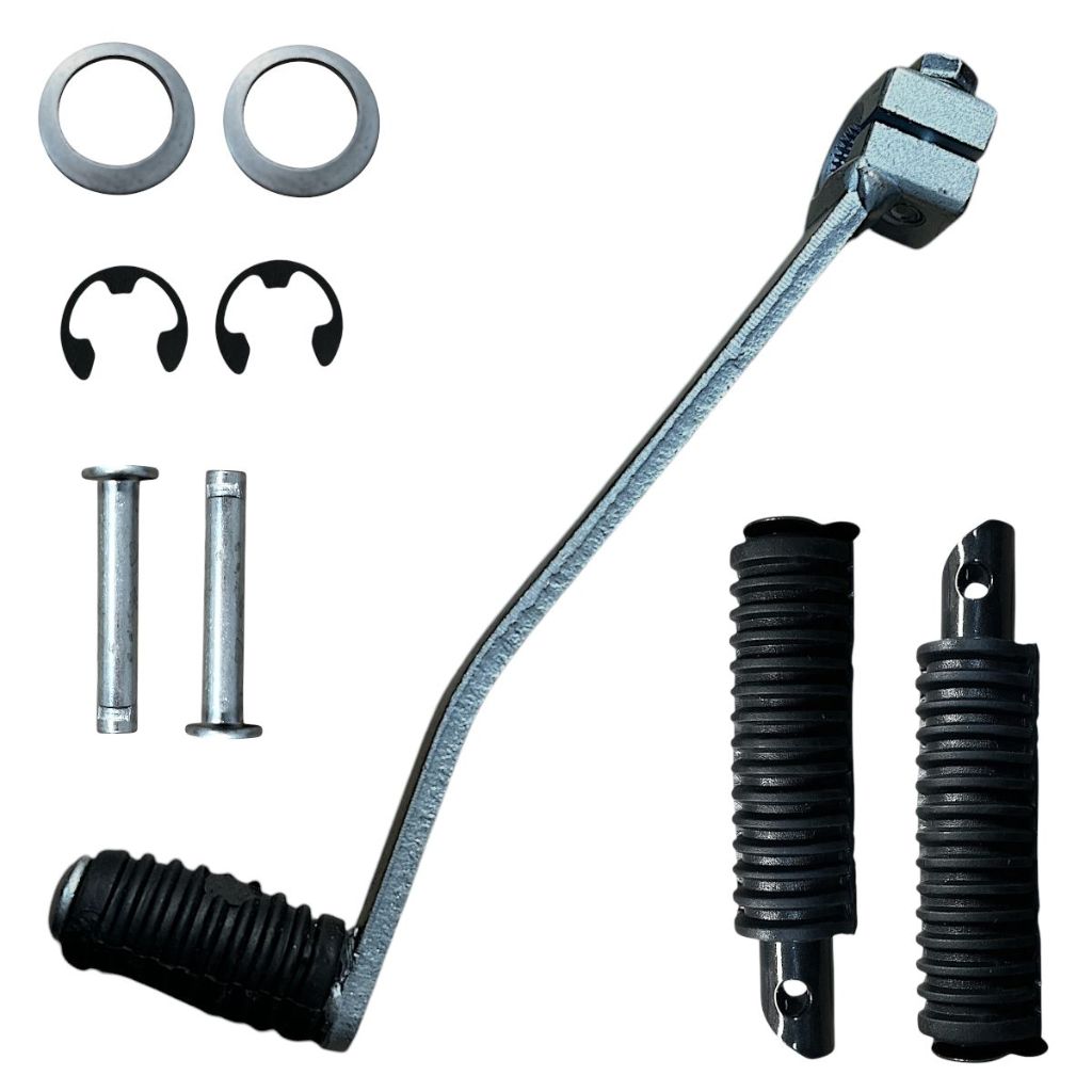 Kit Par De Pedaleira + Pedal De Cambio Honda Cg 125 Titan/Fan  Ks/Es