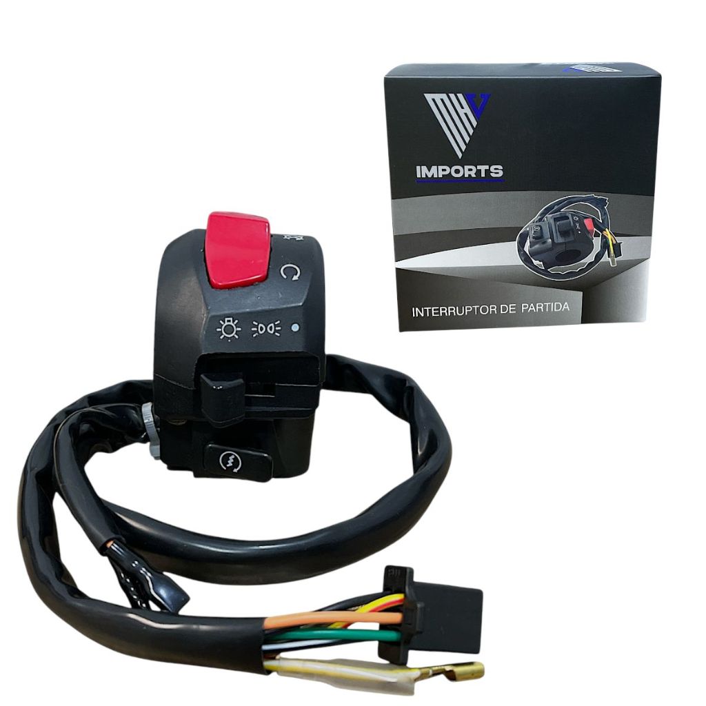 Chave De Partida Para Moto Suzuki Yes 125 2008 2009 Até 2010