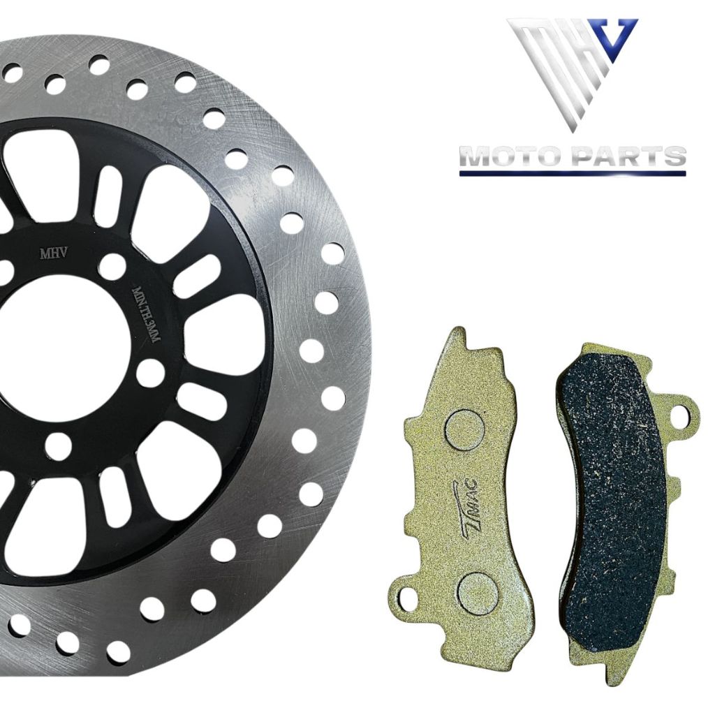 1 Kit Com Disco De Freio + Pastilha De Freio Honda Cg 160 Fan Cbs 2018 End