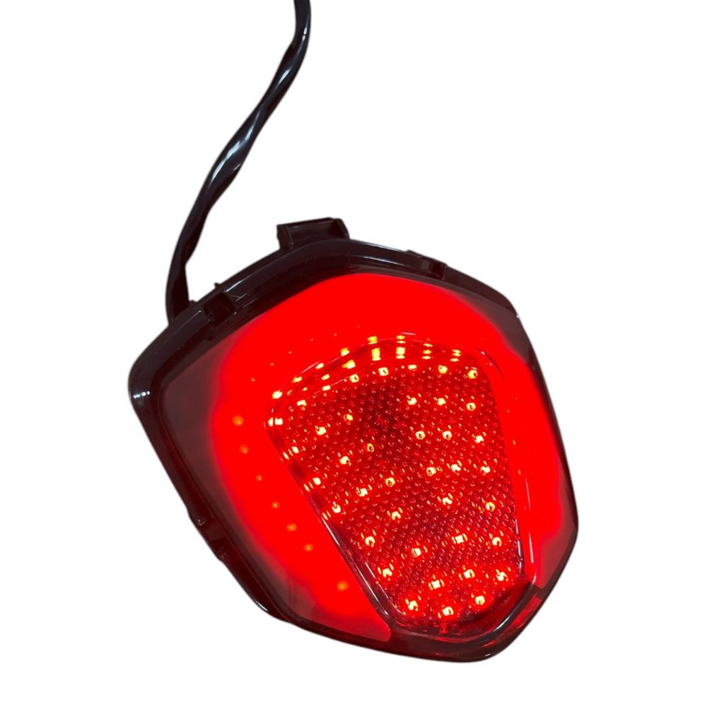 Lanterna Traseira LED Esportiva Cg 125 2014 Cg Titan 150 2014 Até 2016 Titan Fan Cg 160 2016