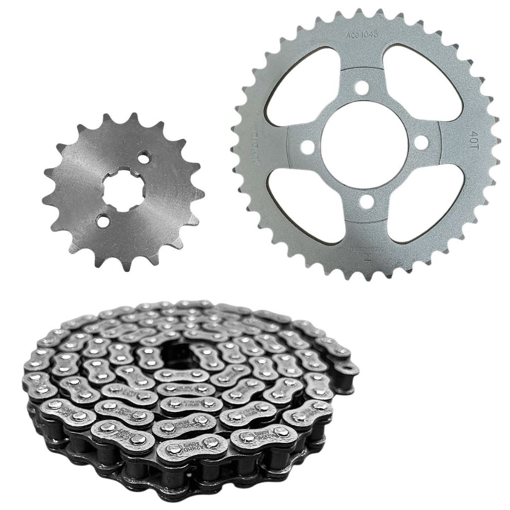 Kit Relação Transmissão P/Moto Scud Sundow Hunter 90 40/14 S/ret
