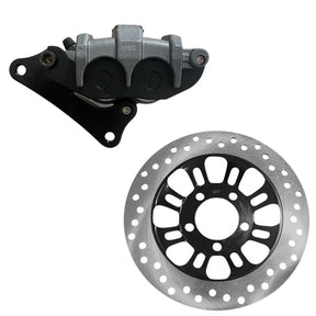 Conjunto Com Disco + Pinça De Freio Cg Titan/Fan 150 2009 Até 2015