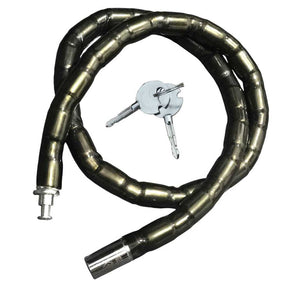 Trava Cadeado Articulado 1,2m 22mm Para Moto Estepe Bike Corrente Anti Furto