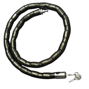 Trava Cadeado Articulado 1,2m 22mm Para Moto Estepe Bike Corrente Anti Furto