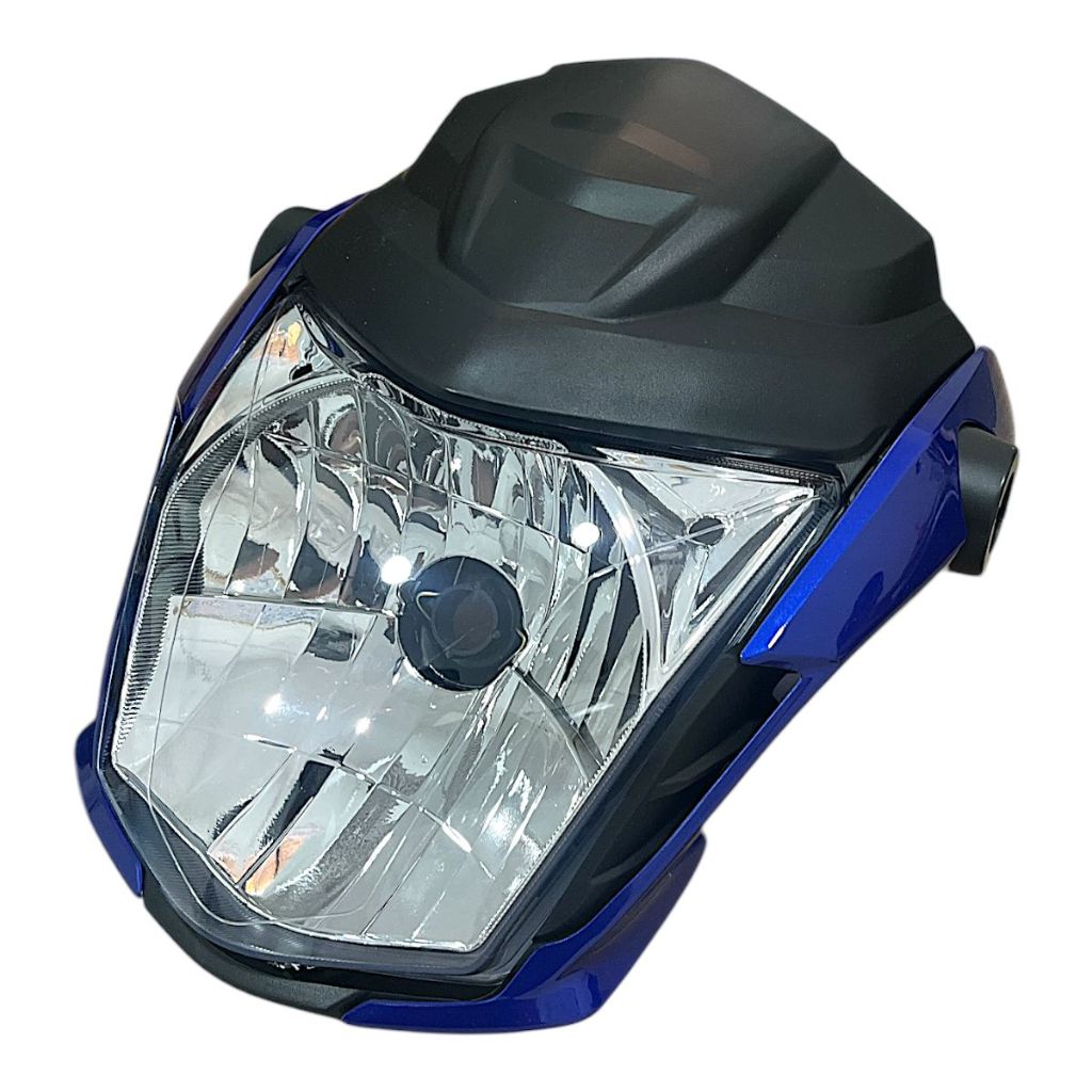 1 Farol Caren/Lat Completo Honda Fan 160 Azul 2022 Mod Original