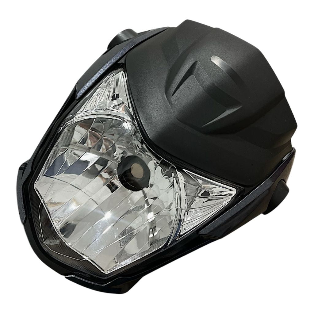 Farol Completo P/Moto Honda Fan 160 2024 Cinza Modelo Original