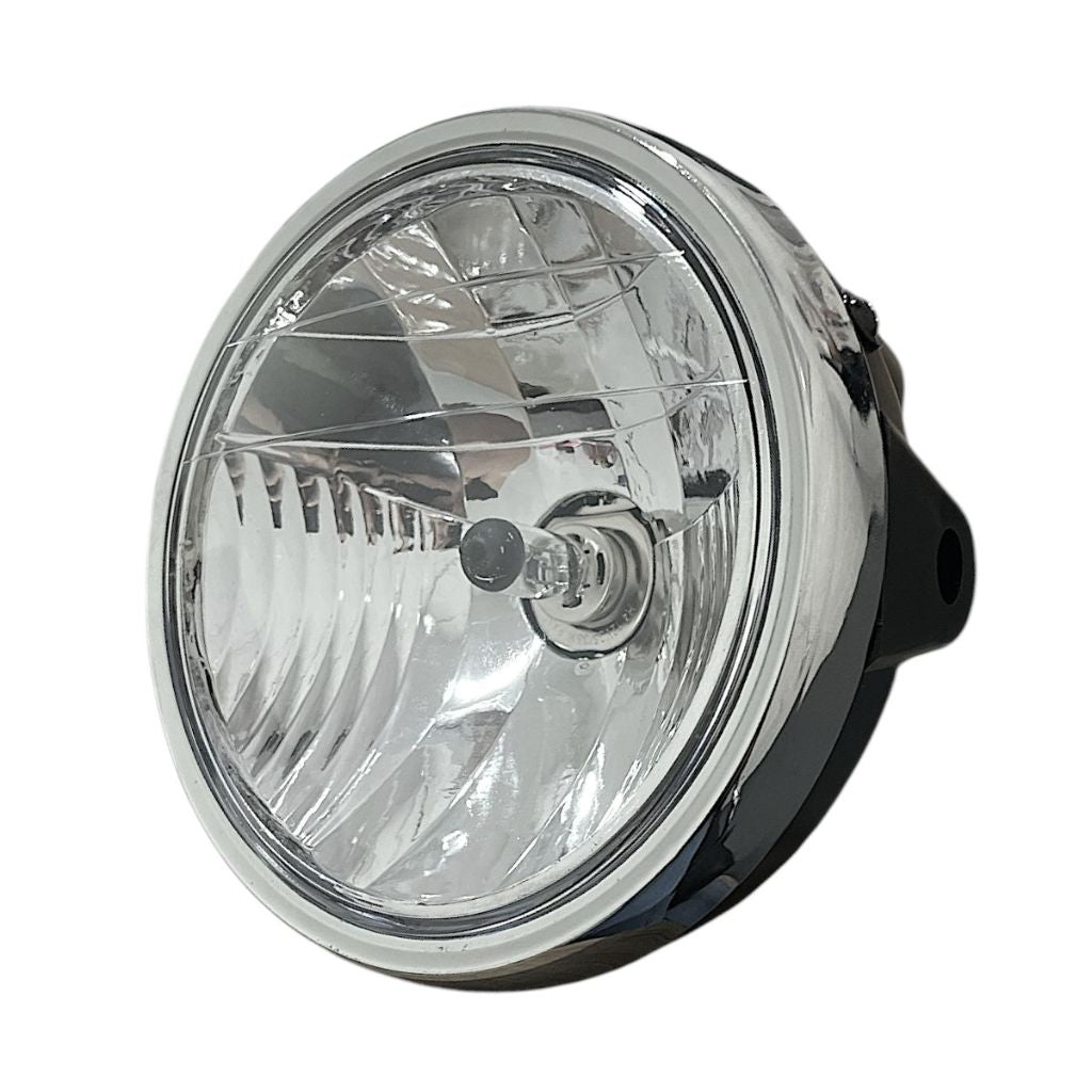 Farol Completo Com Lâmpada P/Moto Honda Cbx Twister 250 01 Até 04