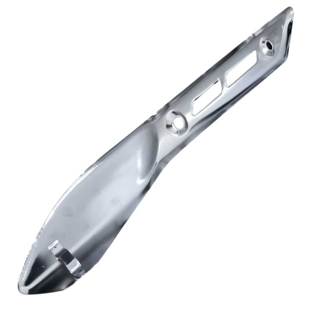 Protetor De Escapamento Honda C100 Biz Es 12/15 C100 Biz Ks 13/15 Pop 100 07/15 Pop Biz 110i 16/...
