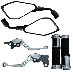 Par De Retrovisor + Manete + Manopla Diamante Xre300 Xr250