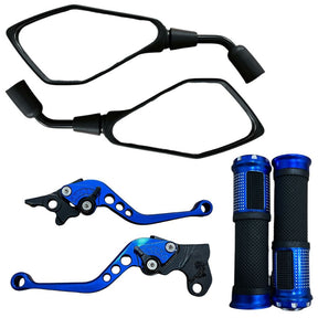 Par De Retrovisor + Manete + Manopla Diamante Xre300 Xr250