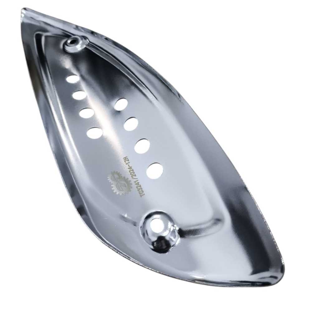 Protetor De Escapamento Para Moto Suzuki En 125 Yes 2005 Até 2012