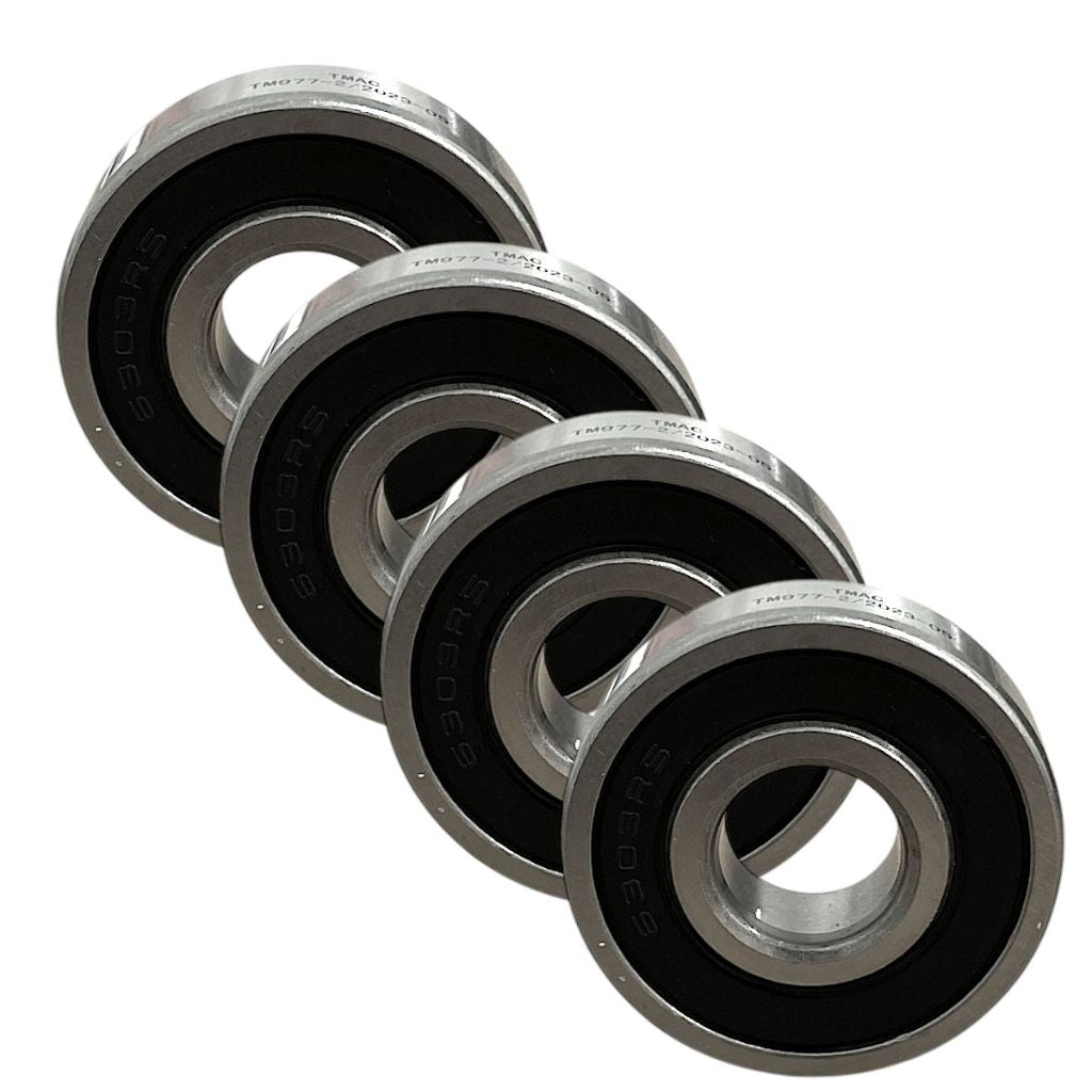 Kit Com 4 Rolamento 6204 Roda Traseiro Cb 300R Xre 300 Nx-4 Falcon 400