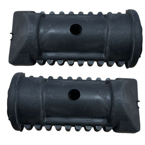 Par De Borracha Pedaleira Traseira Honda Titan 150 Fan/Titan/Cg 125/150