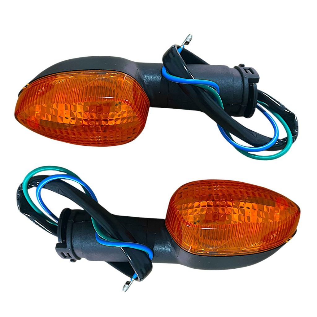 Par De Setas Ambar De/Td Yamaha Ys 150 Fazer Ed/Sed Xtz 250 Lander