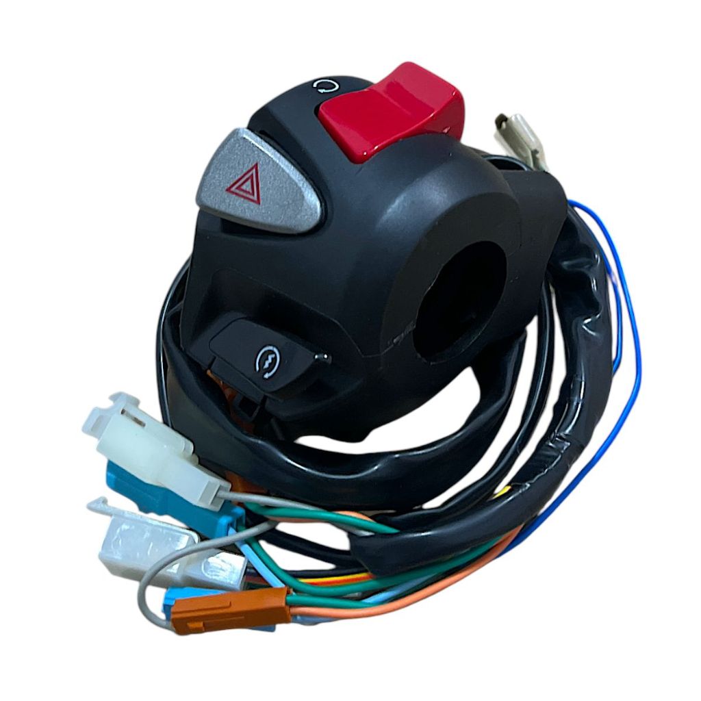 Kit Guidão Retrovisor Interruptor Manopla Honda Titan 150/160 Cb500 X/F