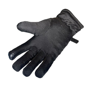 Par De Luva Preta Impermeável Com Pelinho Frio Intenso Com Ajuste