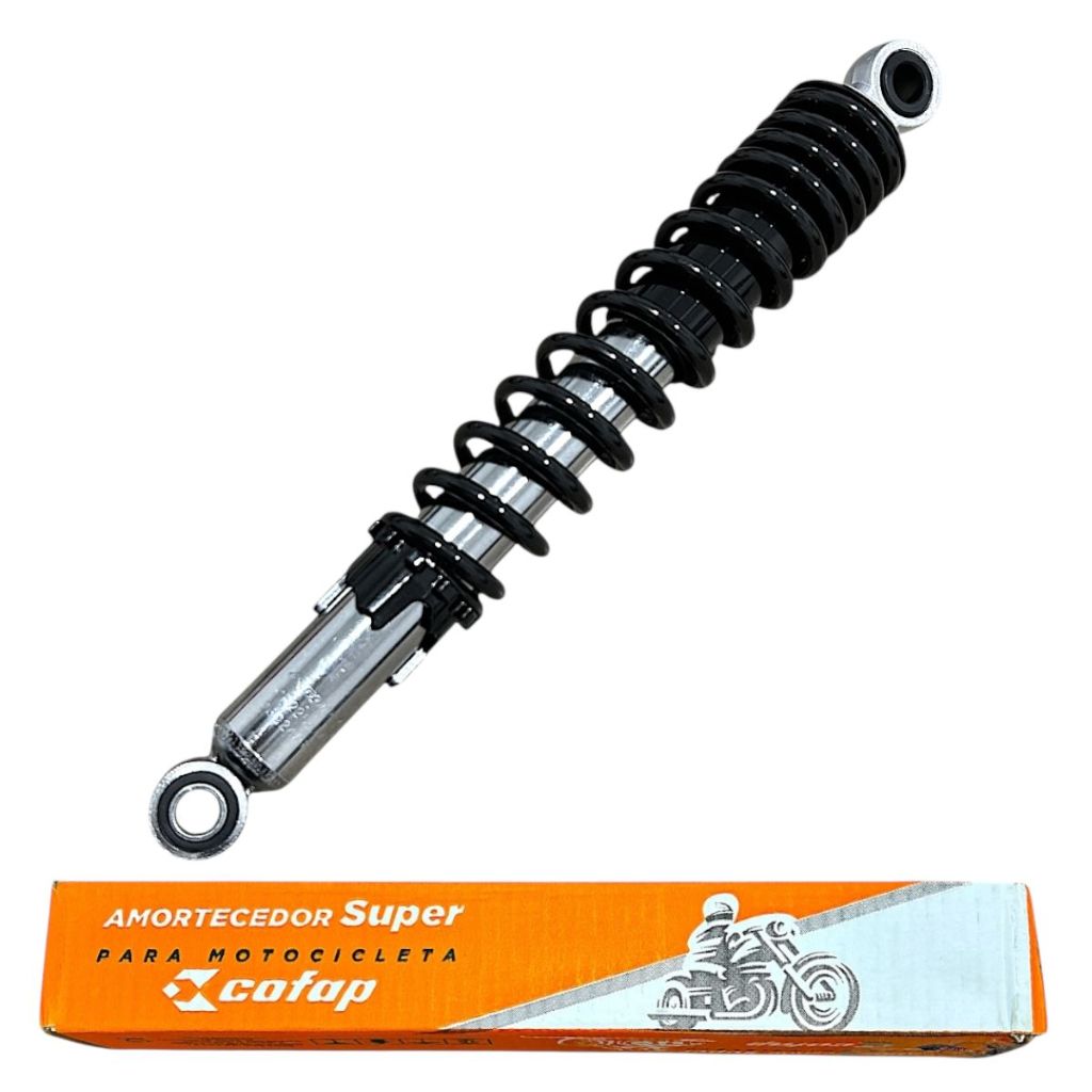 Amortecedor Preto P/Moto Honda Cg Titan 125/150/160 Fan 125/150 Cofap