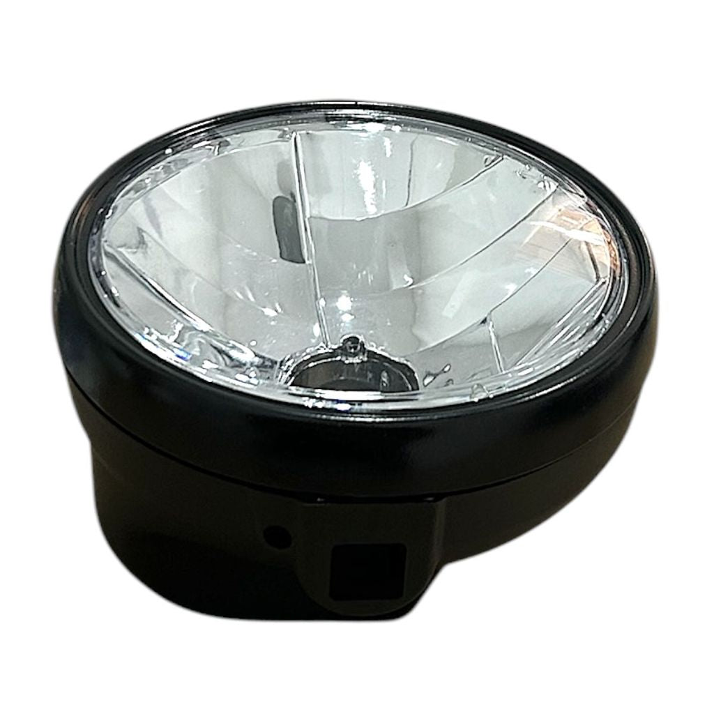 Farol Bloco Optico Yamaha Factor 125 2009 Aro Preto De Aço Mod Original