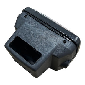 Farol Optico Completo S/Lampada Honda Cg Today Até 1999 Aro Preto De Aço