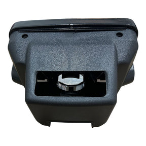 Farol Optico Completo S/Lampada Honda Cg Today Até 1999 Aro Preto De Aço