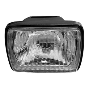 Farol Optico Completo S/Lampada Honda Cg Today Até 1999 Aro Preto De Aço